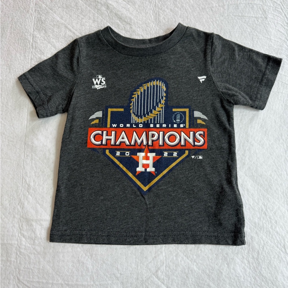 Houston Astros 2022 World Series Champions T-shirt Size 2T